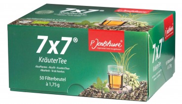 7x7 Kräuter Tee, Filterbeute  à 1,75g  , Inhalt 50 Filterbeutel
