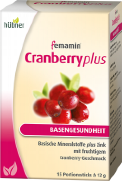 femamin Cranberry plus 15 Sticks à 12g femamin Cranberry plus 15 Sticks à 12g